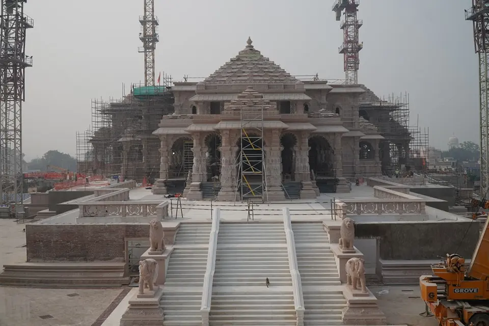 ayodhya ram mandir latest photo